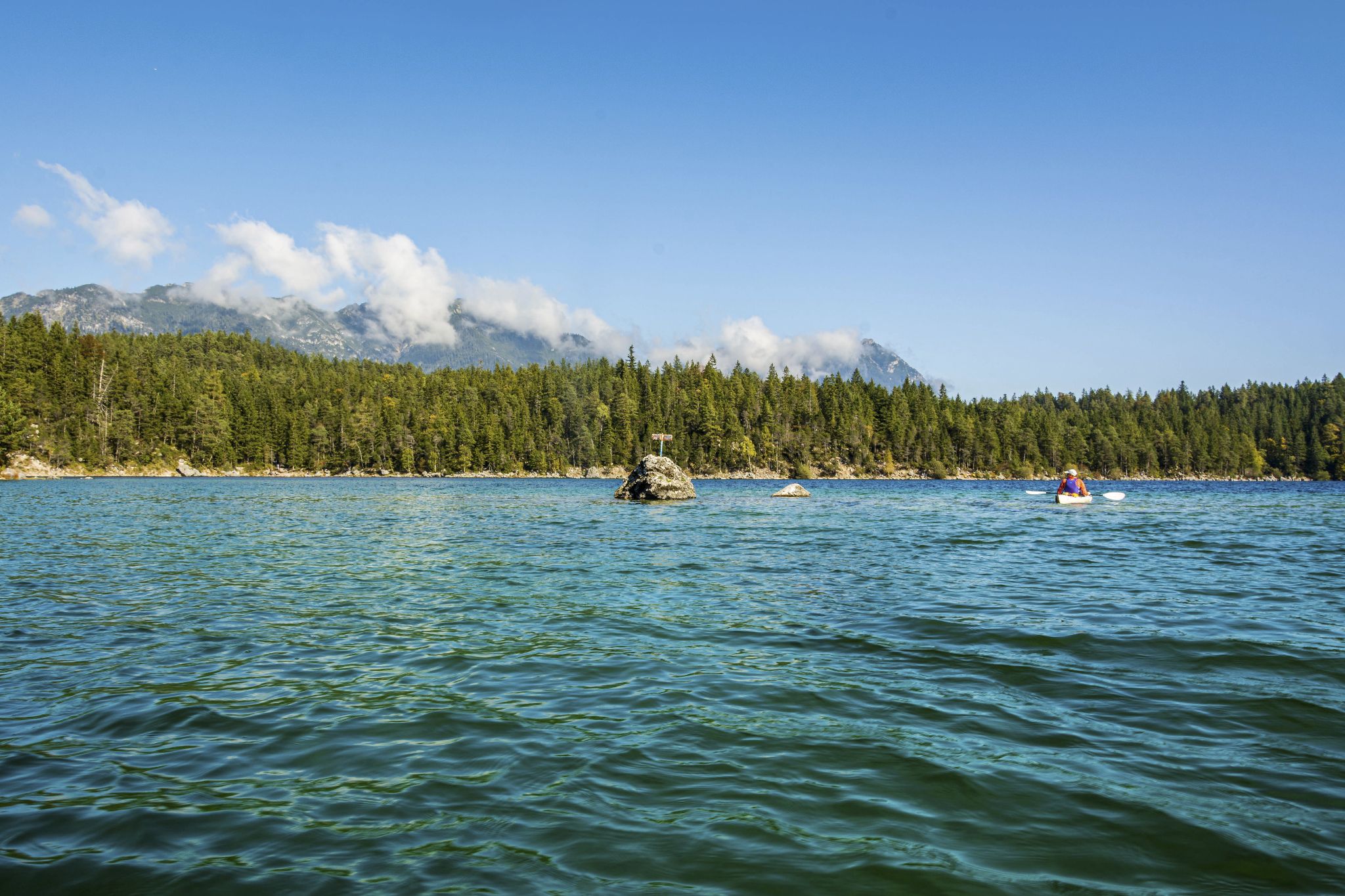 Kajaktour Eibsee 09.10.2021